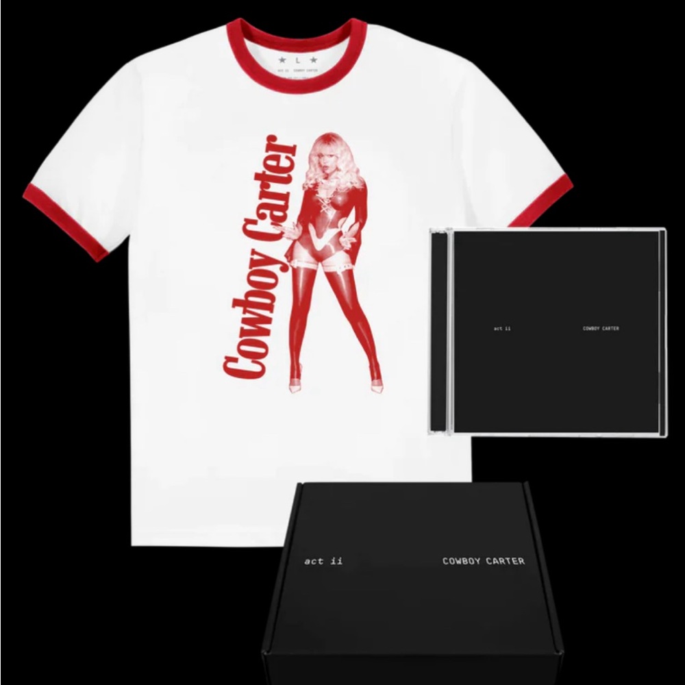 NWT Beyonce COWBOY CARTER LIMITED EDITION COVER CD BOXSET Red (READY TO SHIP!)